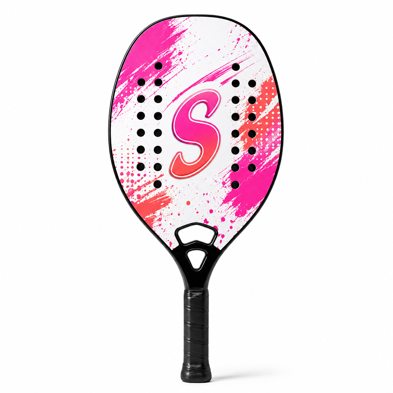 Simtion carbon fiber beach tennis racket 13 on a white background