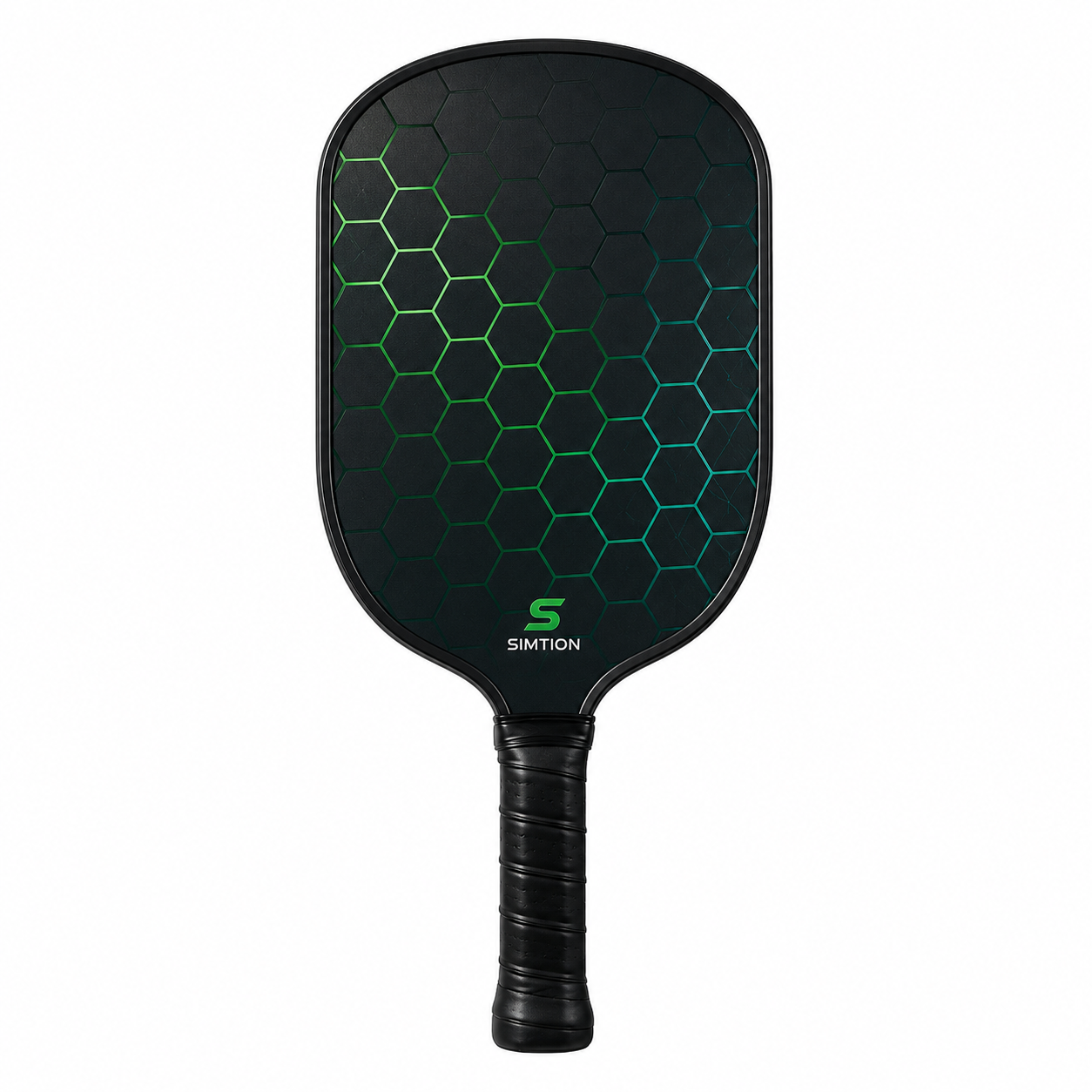 Simtion carbon fiber pickleball paddle 16 on a white background