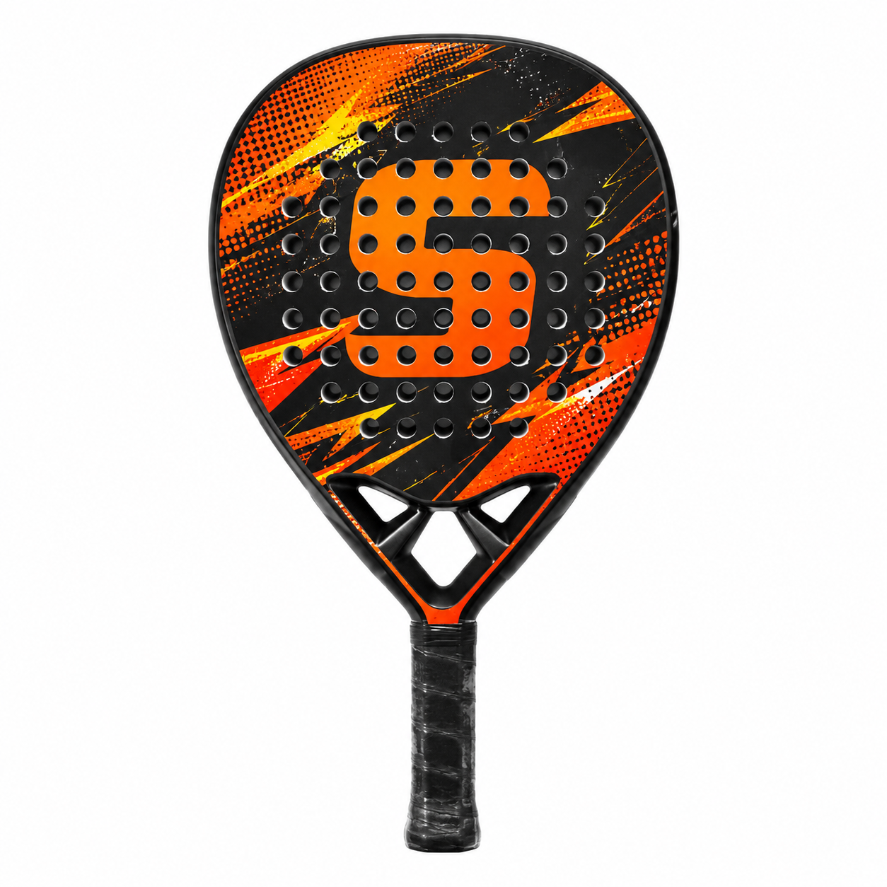 Simtion carbon fiber padel racket 18 on a white background