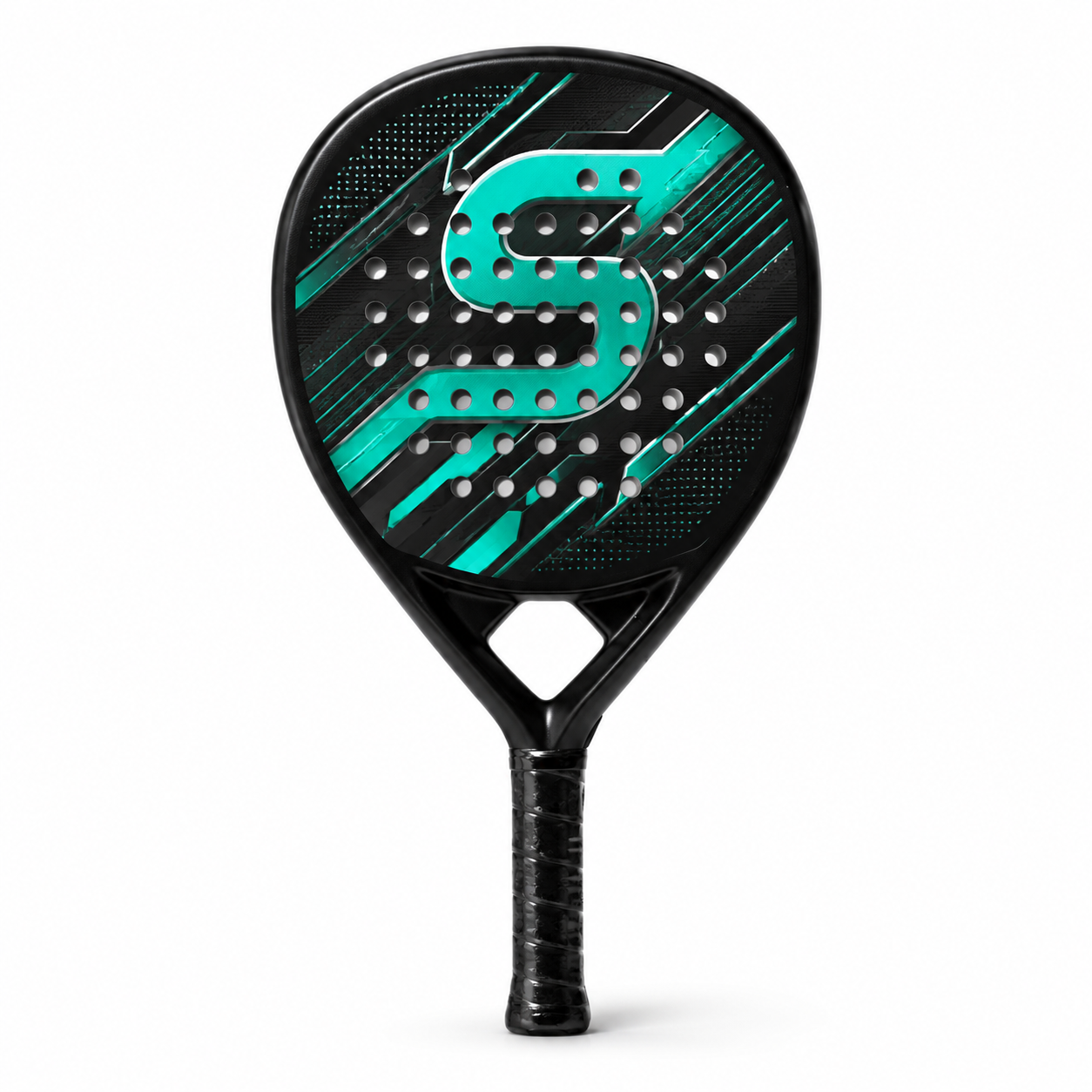Simtion carbon fiber padel racket 29 on a white background