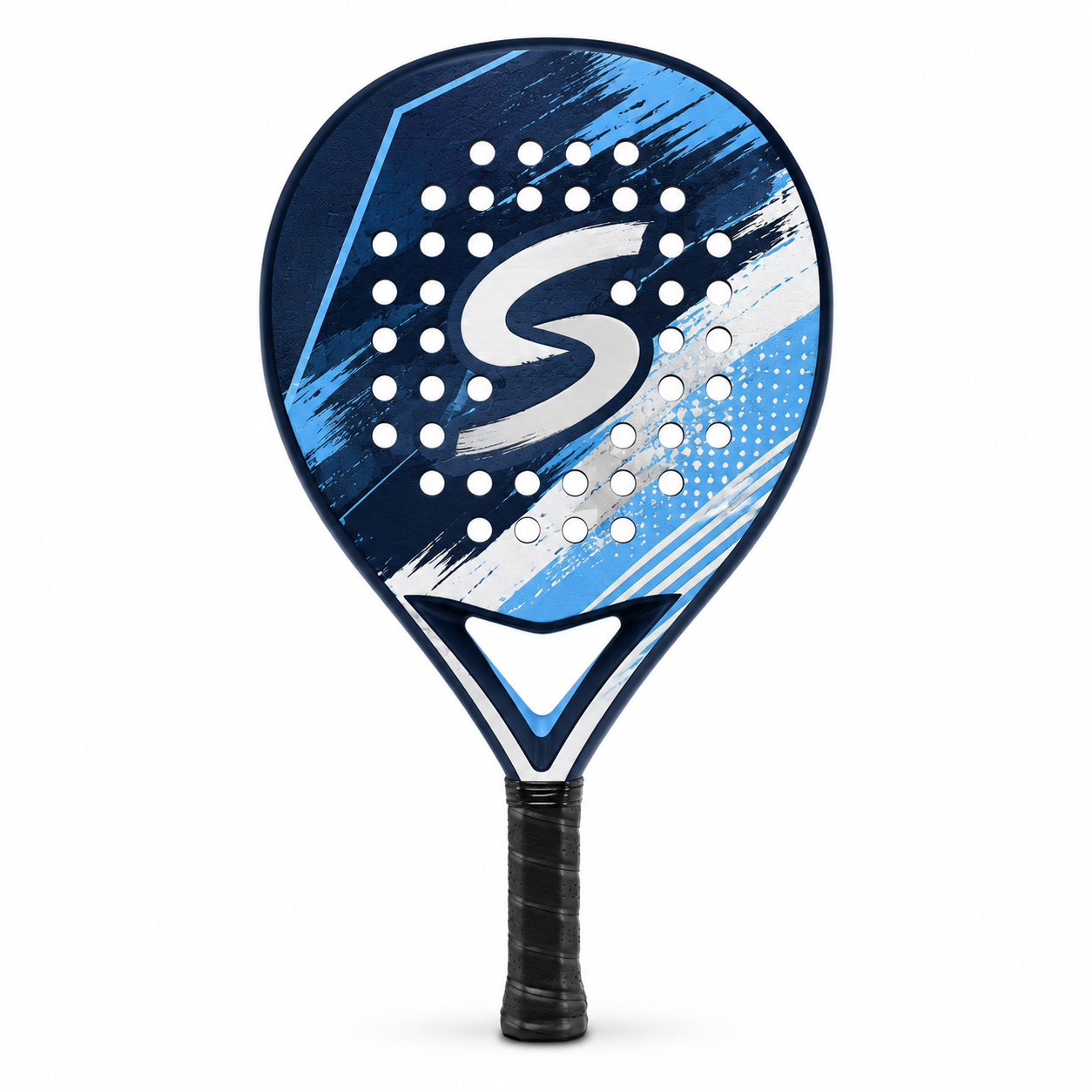 Simtion carbon fiber padel racket 34 on a white background