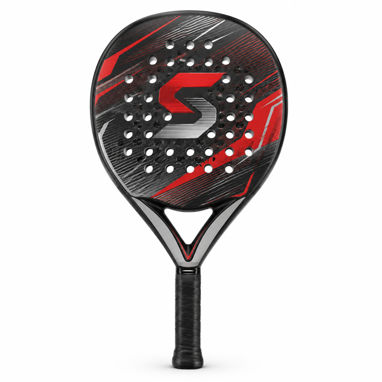 Simtion carbon fiber padel racket 35 on a white background