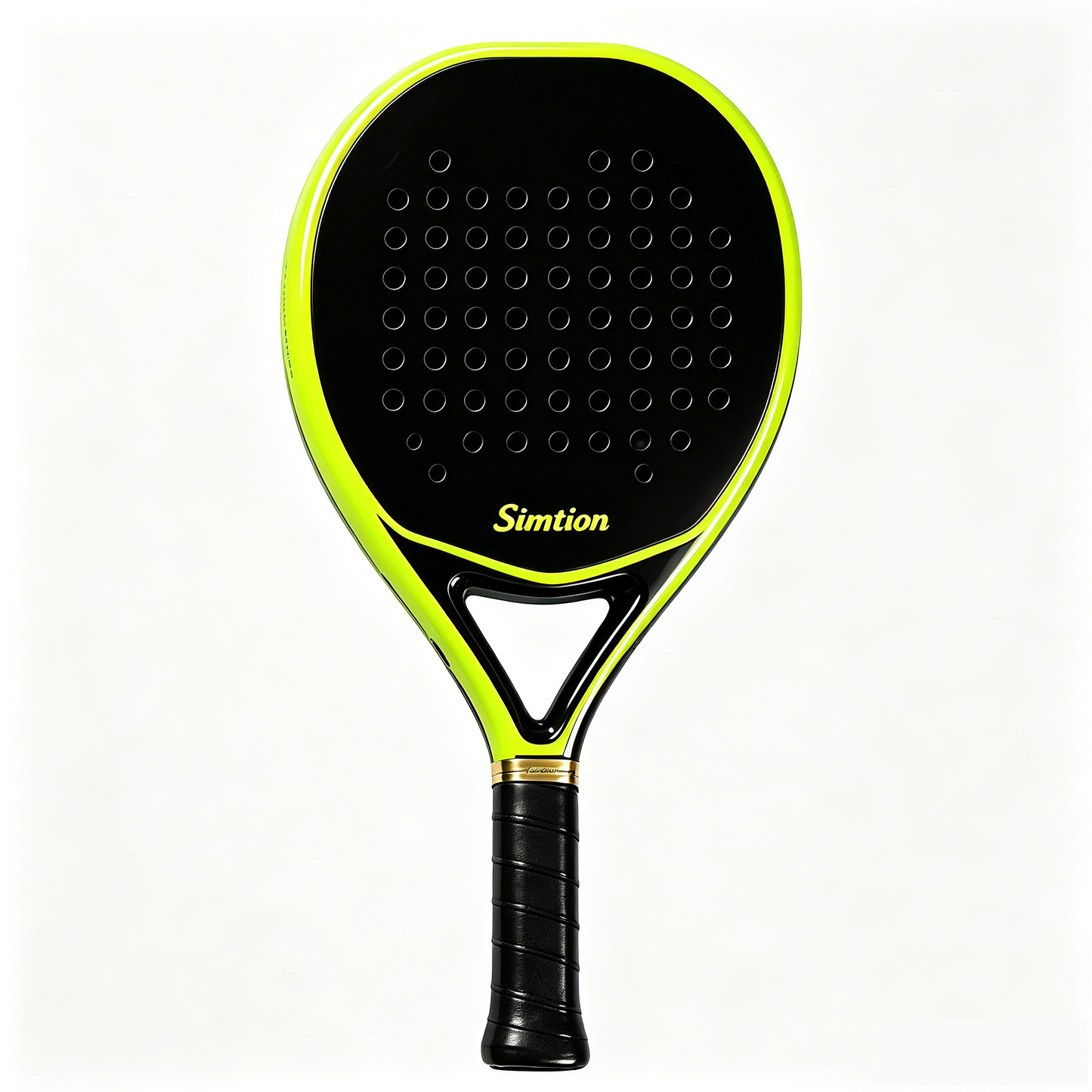 Simtion carbon fiber padel racket 6 on a white background