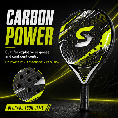 Simtion Carbon Fiber Padel Paddles Tennis Racket Pro Customization