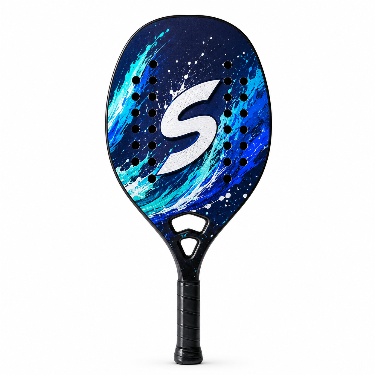 Simtion carbon fiber beach tennis racket 12 on a white background