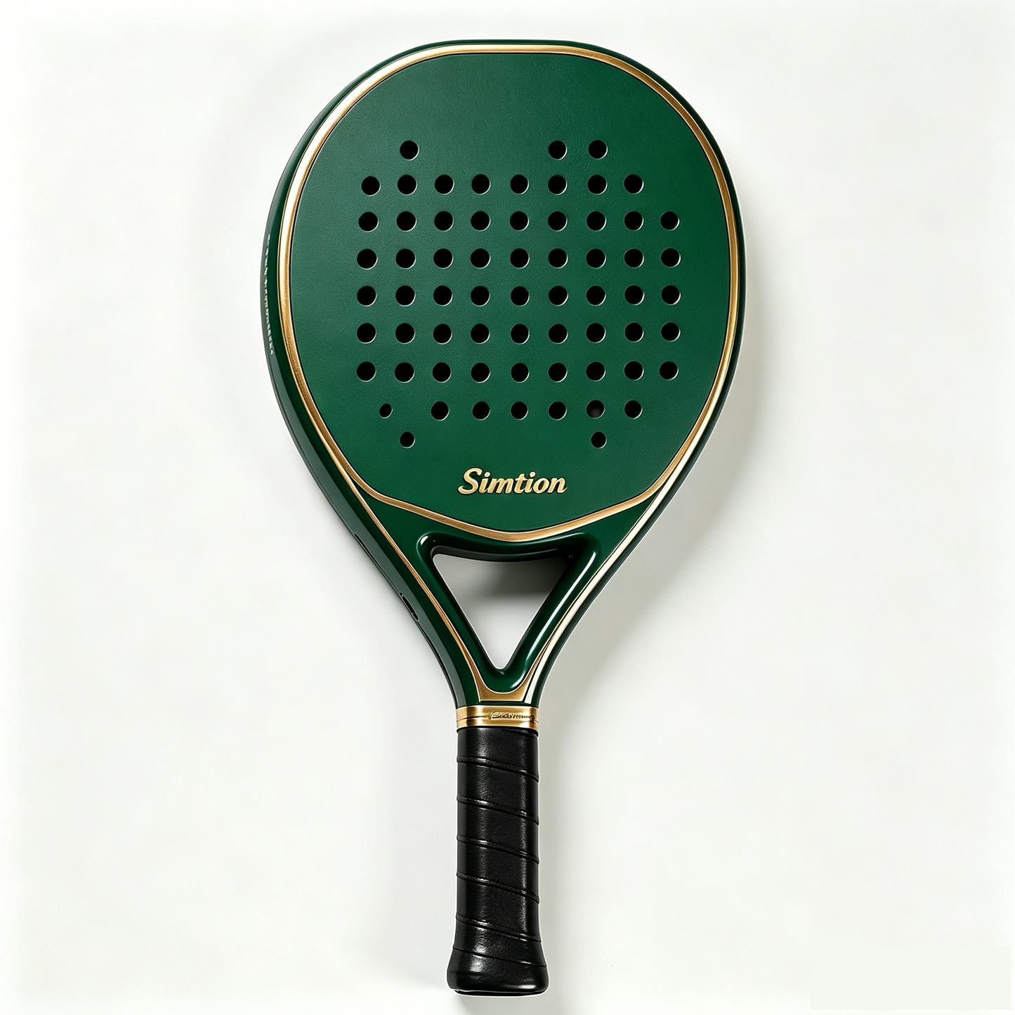 Simtion carbon fiber padel racket 12 on a white background