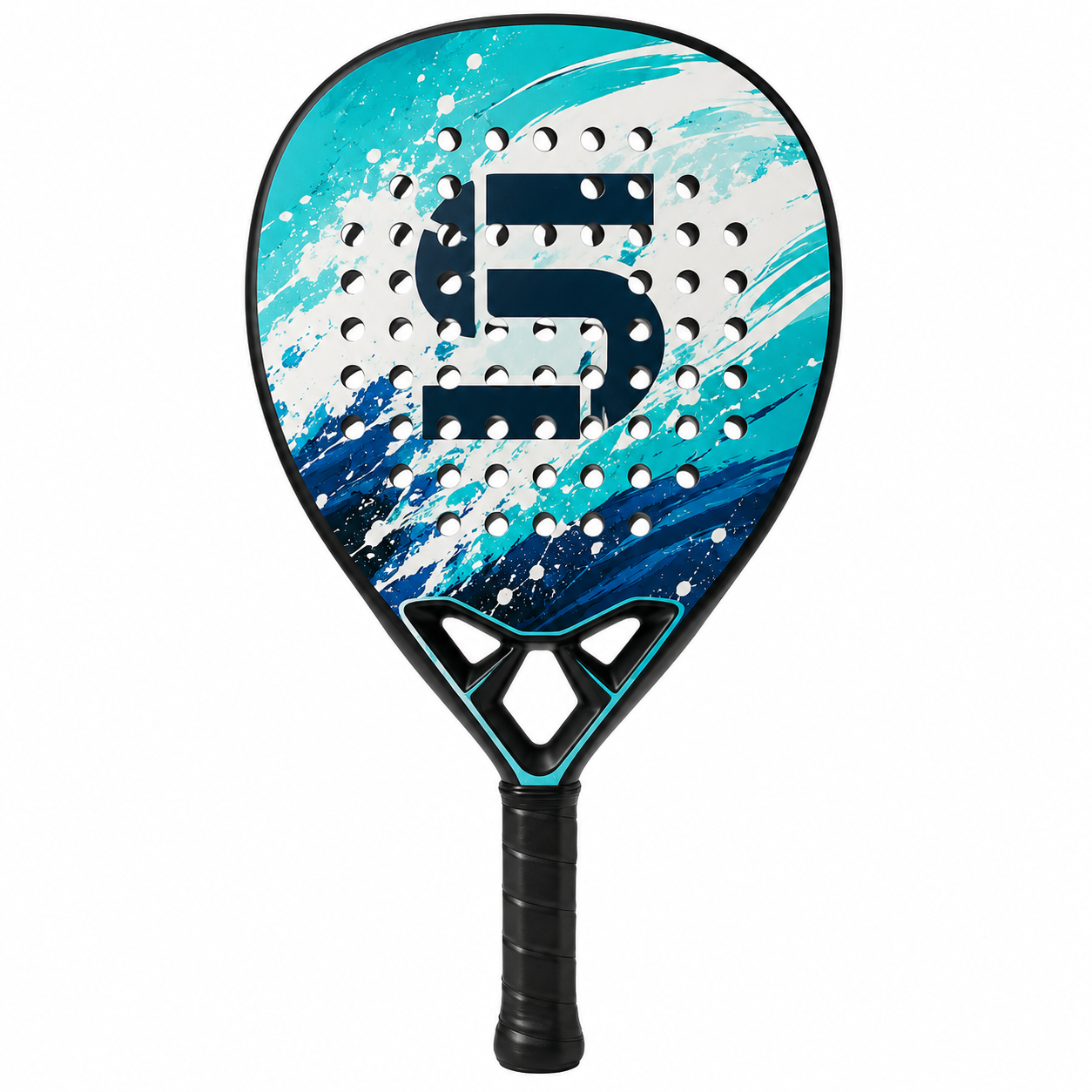 Simtion carbon fiber padel racket 19 on a white background