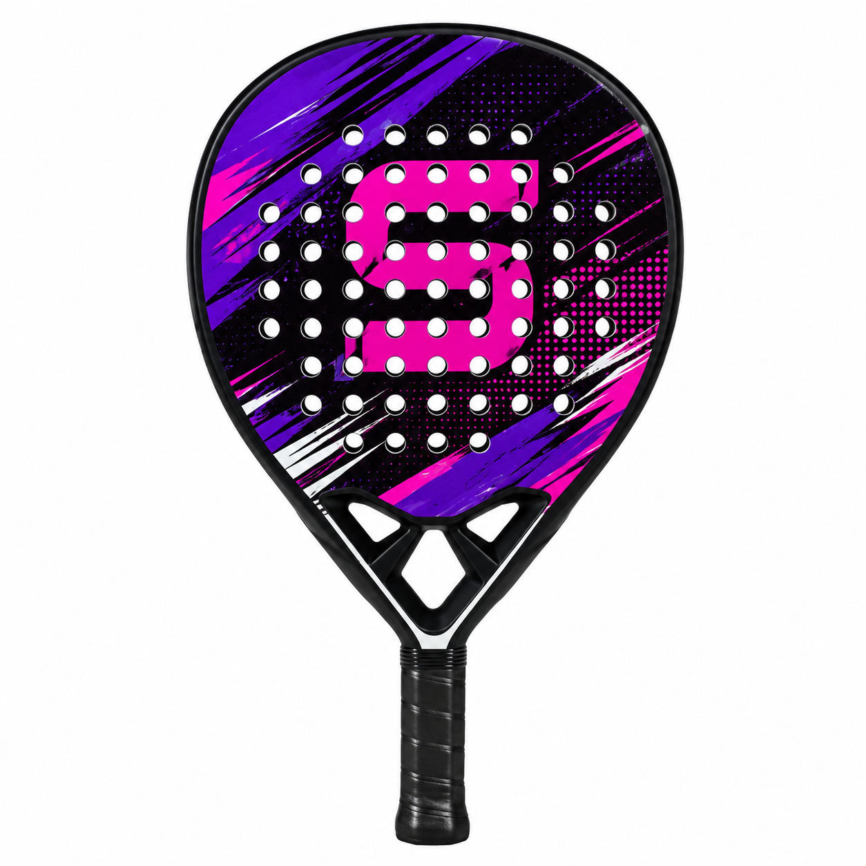 Simtion carbon fiber padel racket 21 on a white background