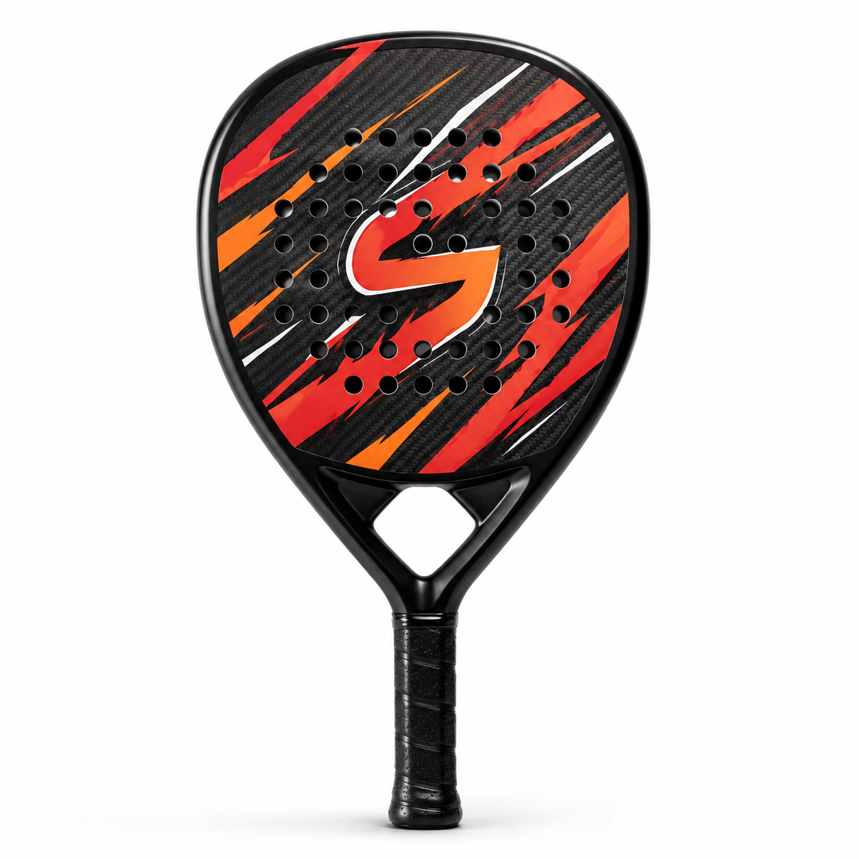 Simtion carbon fiber padel racket 25 on a white background