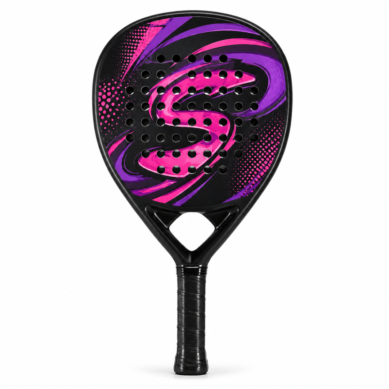 Simtion carbon fiber padel racket 28 on a white background