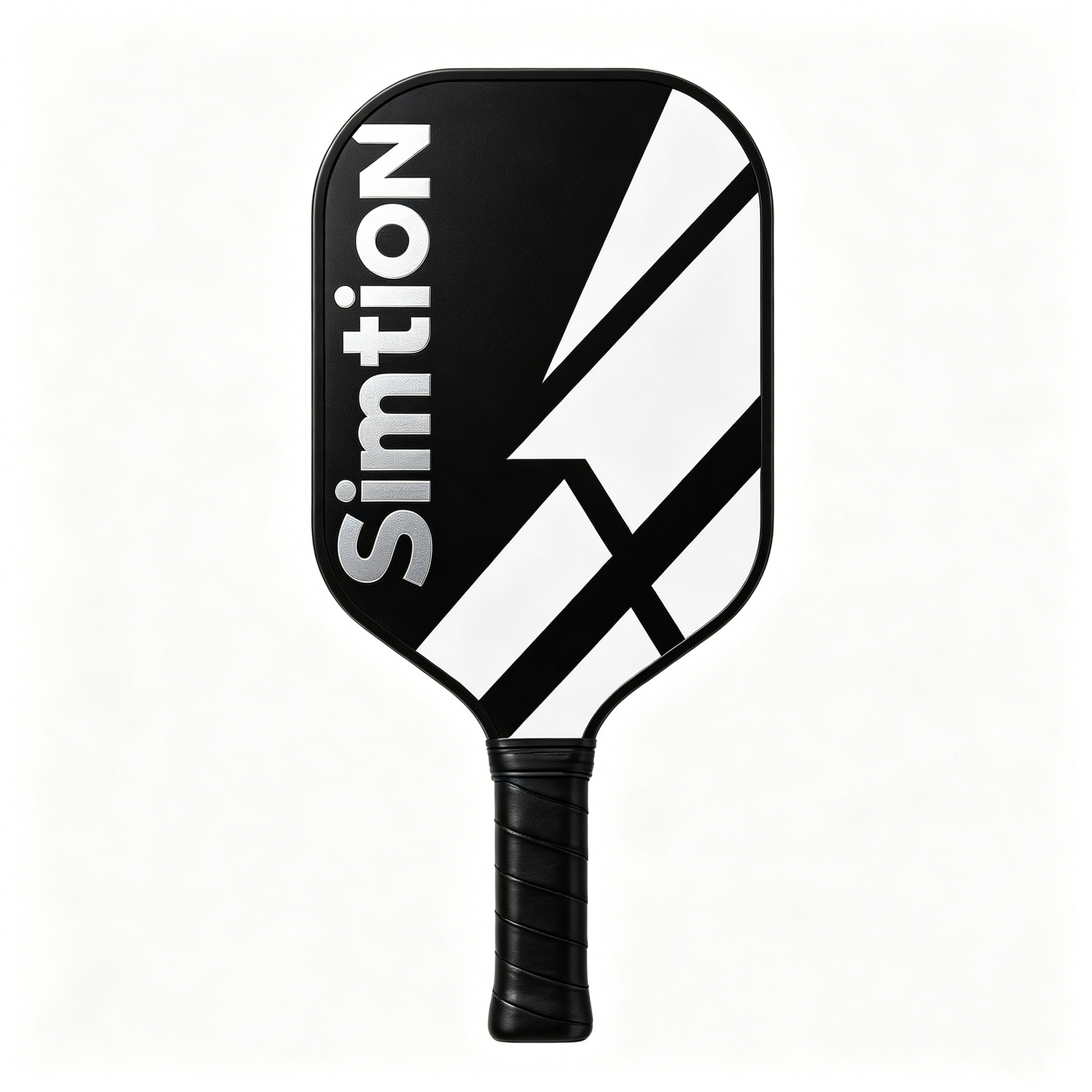 Simtion carbon fiber pickleball paddle 4 on a white background