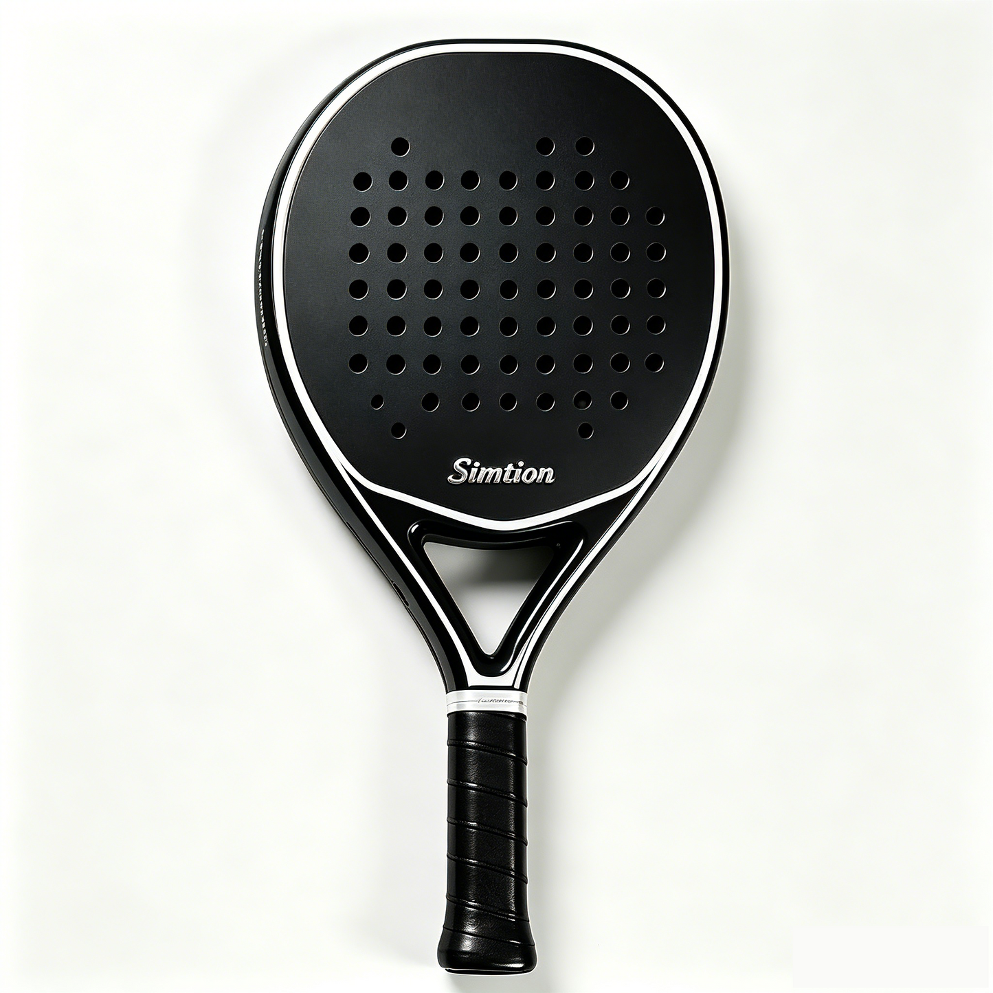 Simtion carbon fiber padel racket 5 on a white background