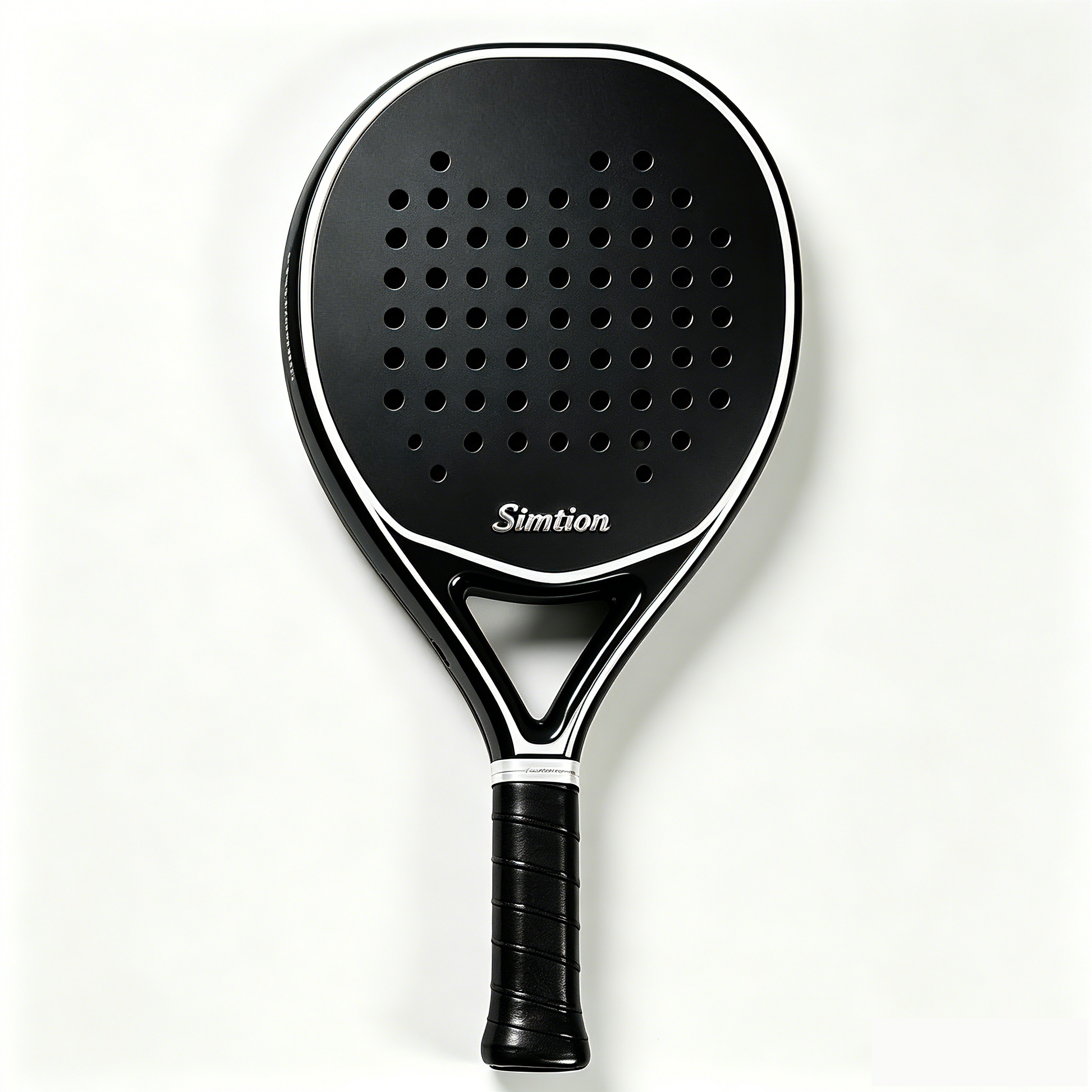 Simtion carbon fiber padel racket 5 on a white background