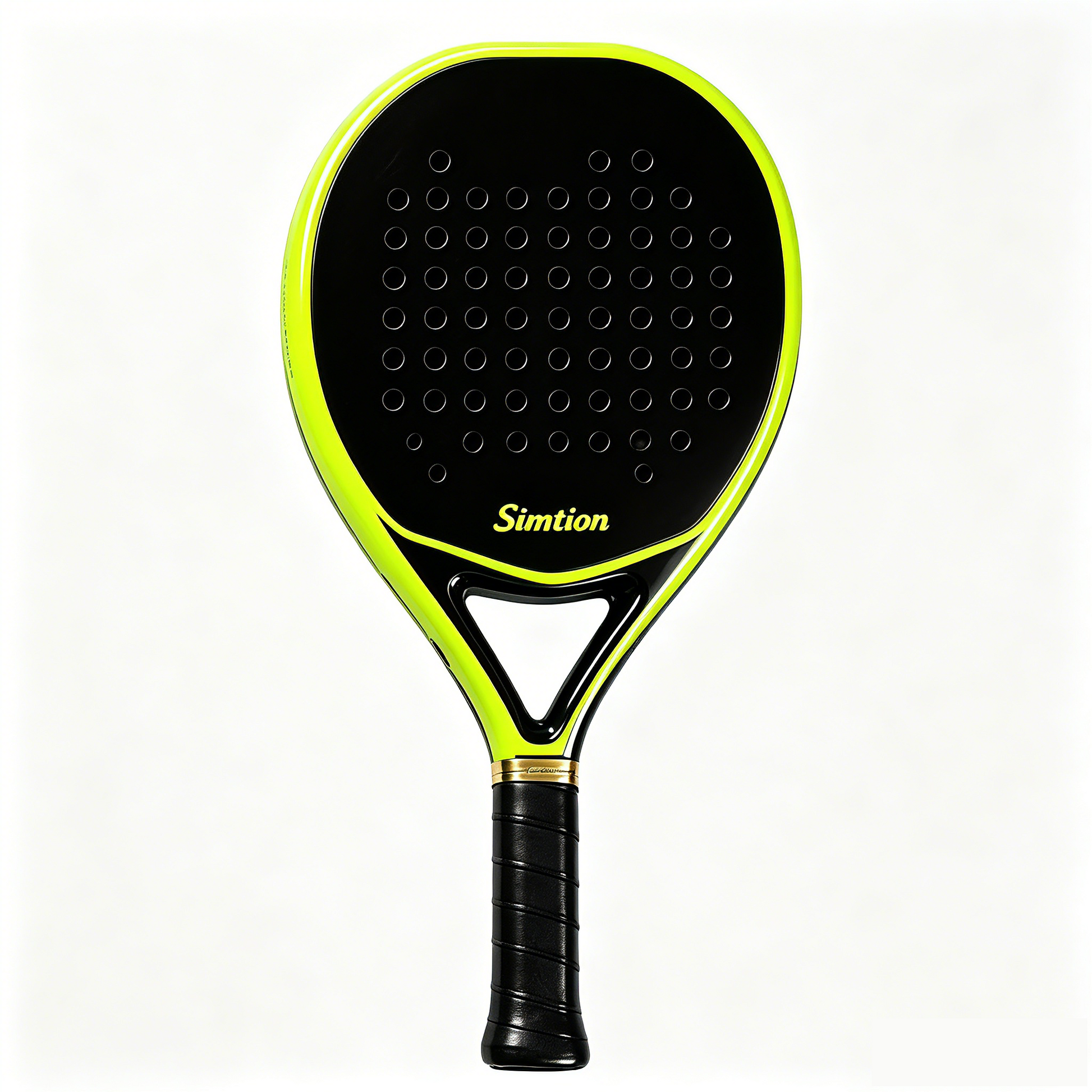 Simtion carbon fiber padel racket 6 on a white background