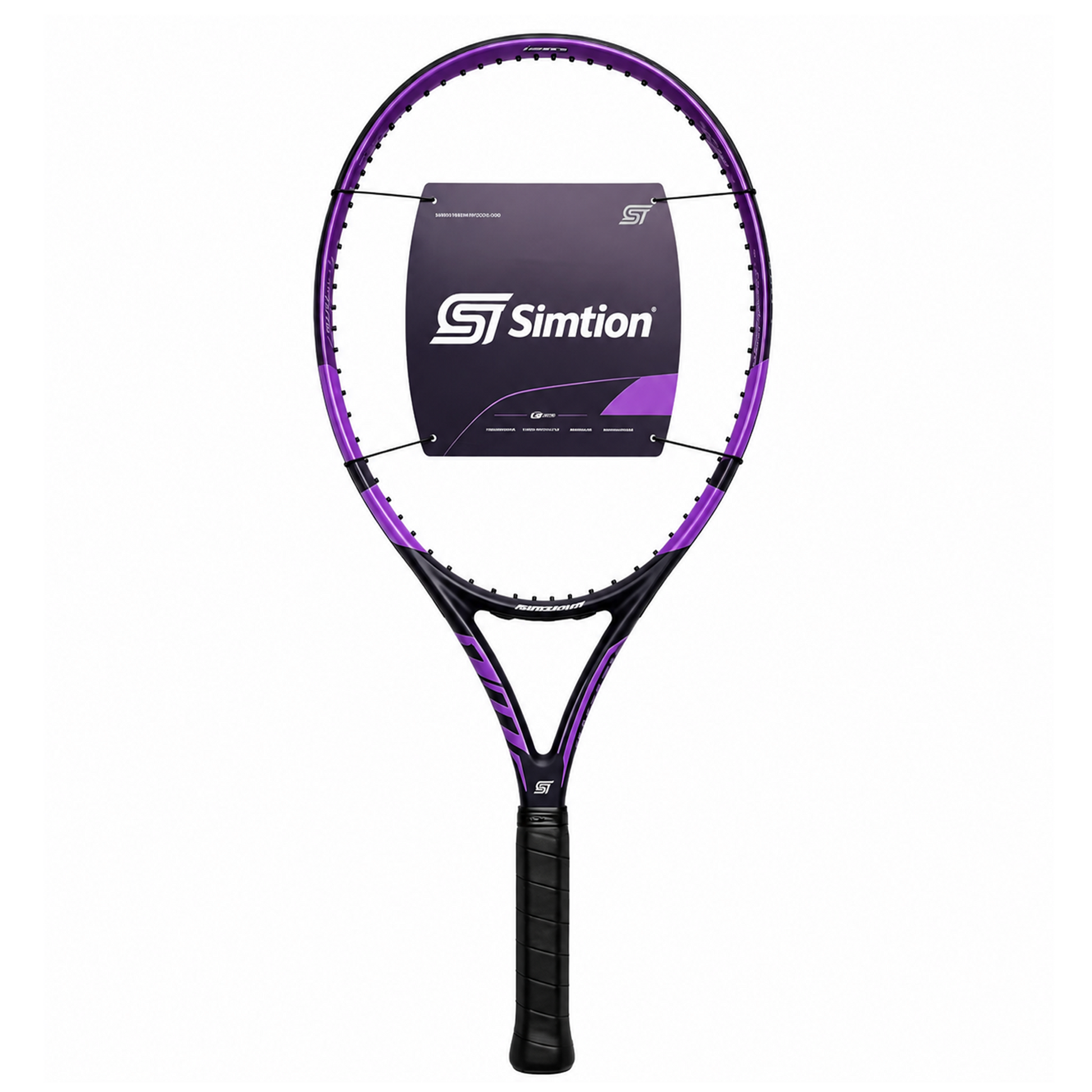 Simtion advanced carbon fiber tennis racket on a white background