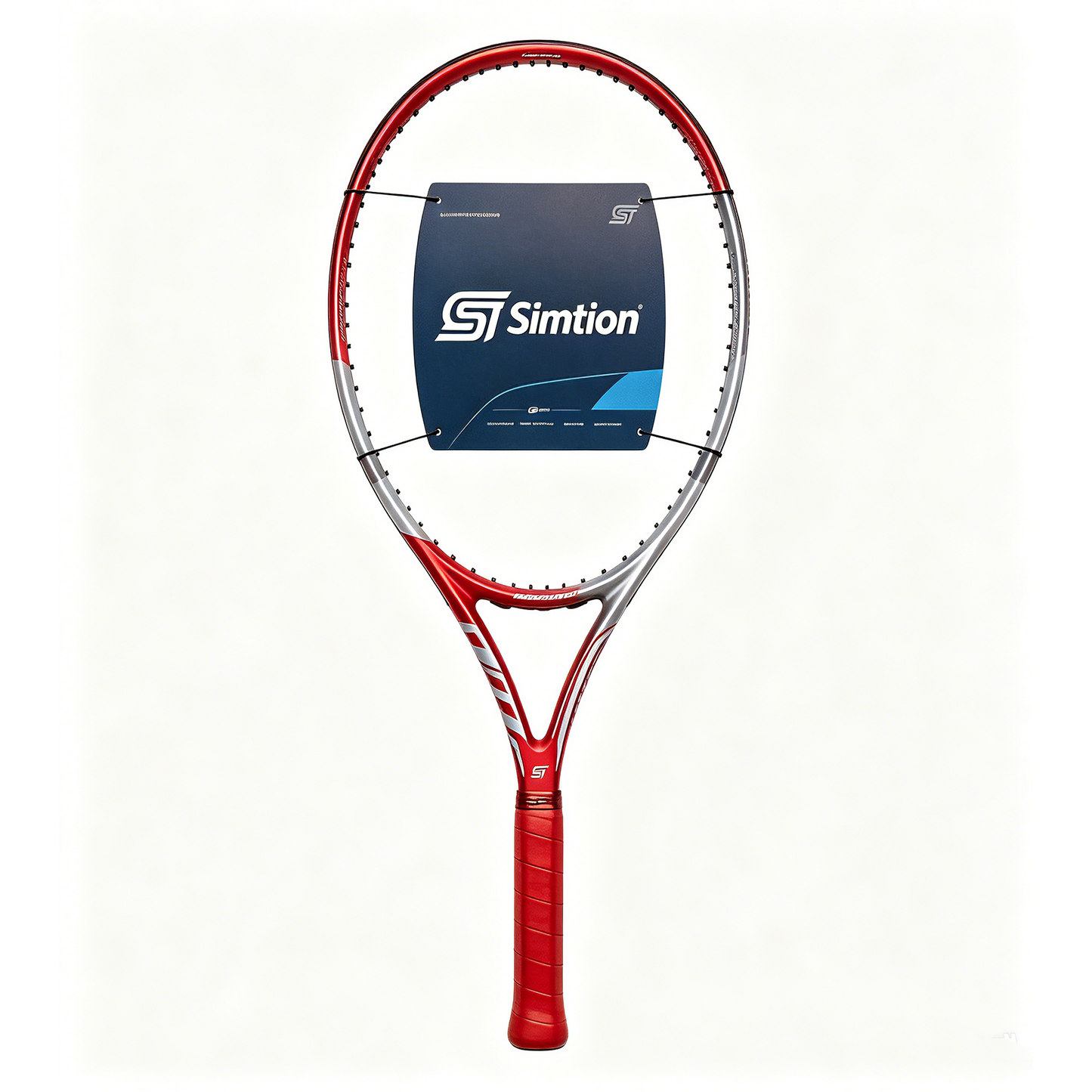 Simtion speed carbon fiber tennis racket on a white background