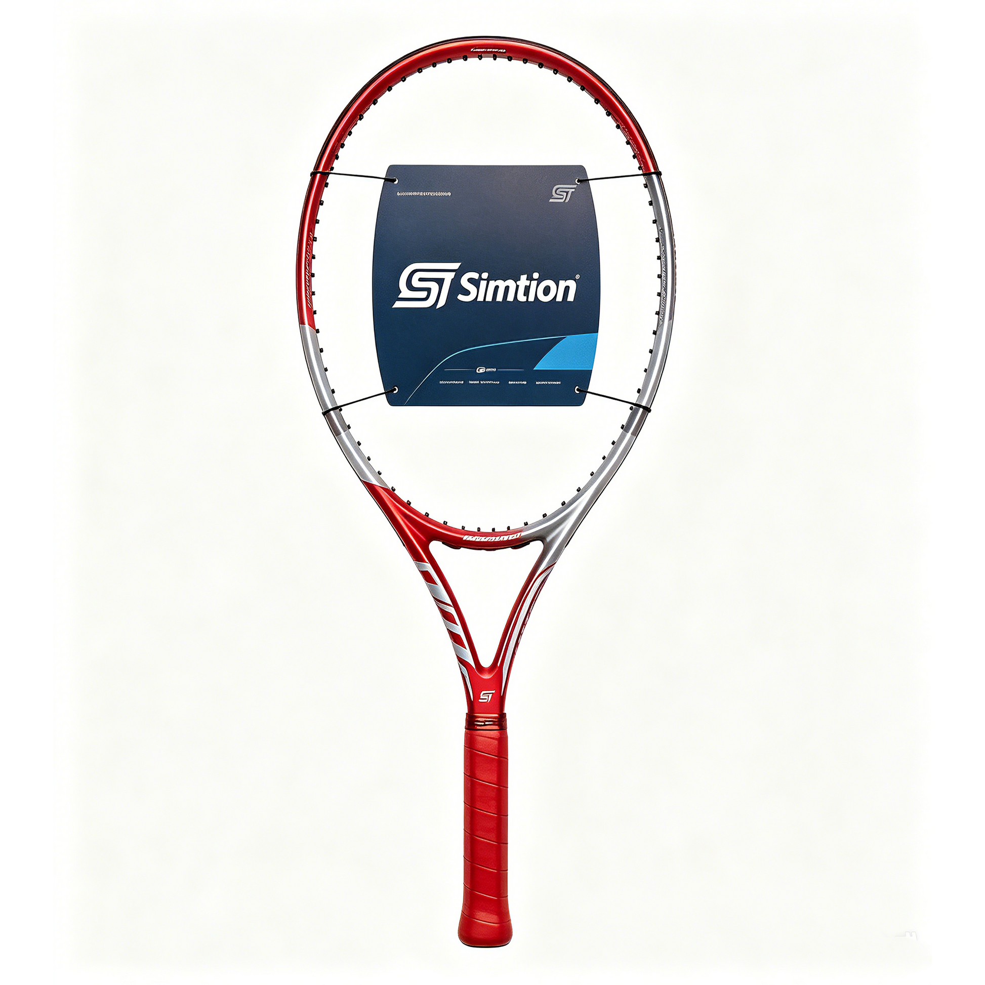 Simtion speed carbon fiber tennis racket on a white background